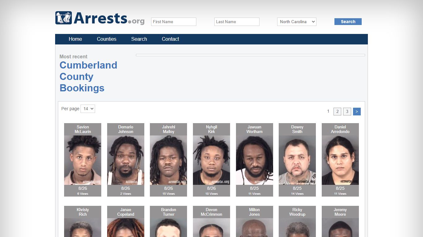 Cumberland County Arrests and Inmate Search